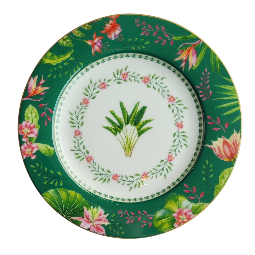Platos Postre Botanic Chic