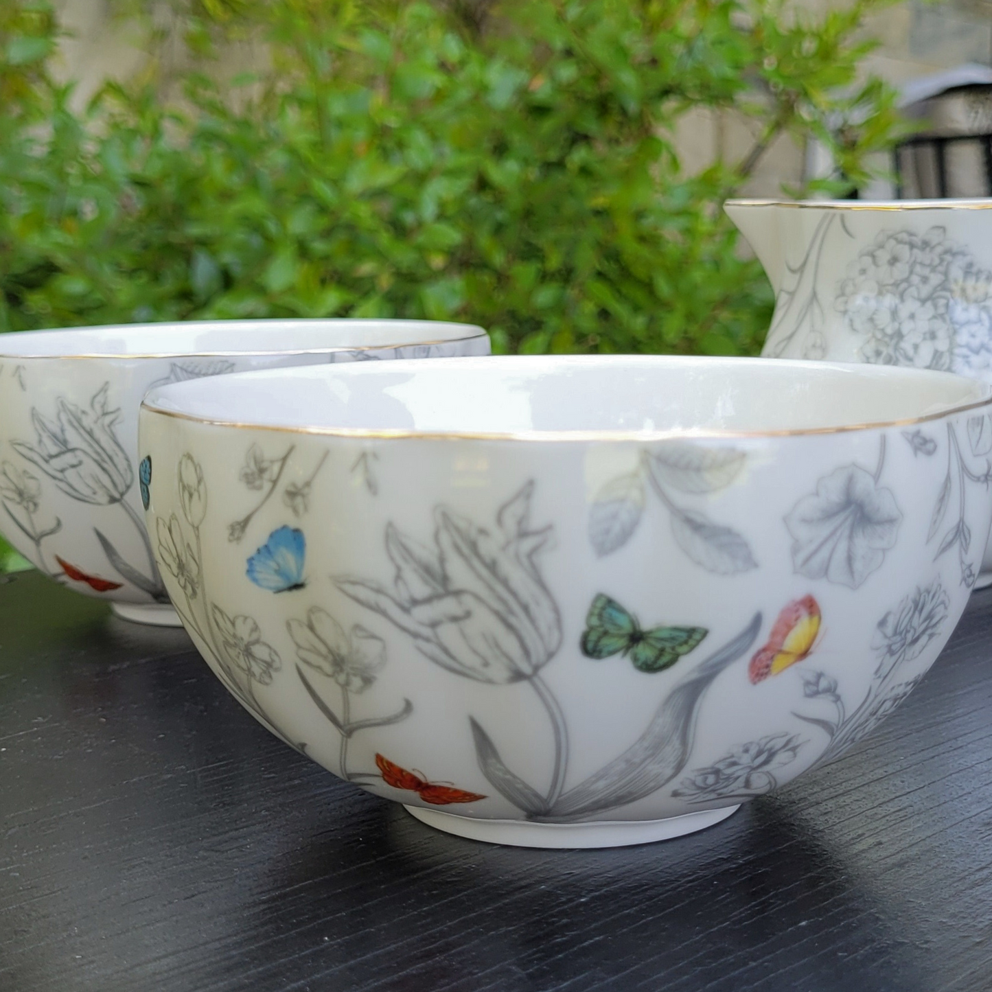 Bol Fleurs et Papillons