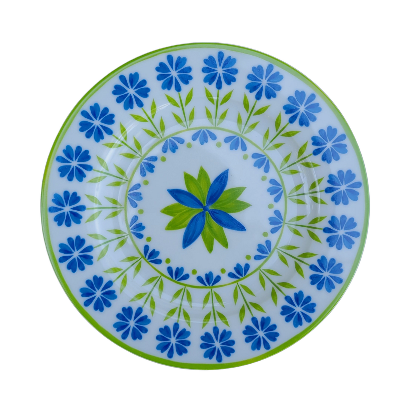Platos Postre Flower Garden
