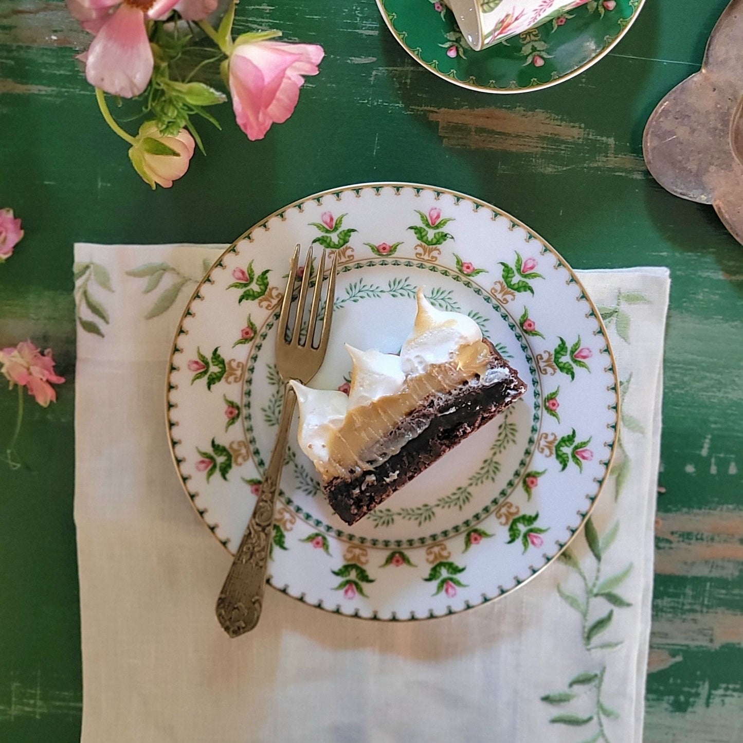 Platos Postre Botanic Chic
