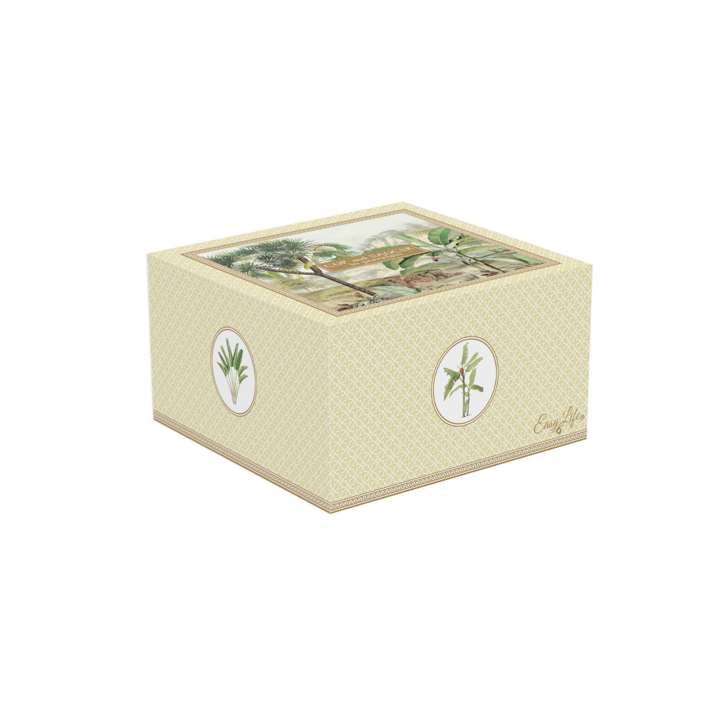 Set Ceylon – 1 Taza de Té de Porcelana Italiana
