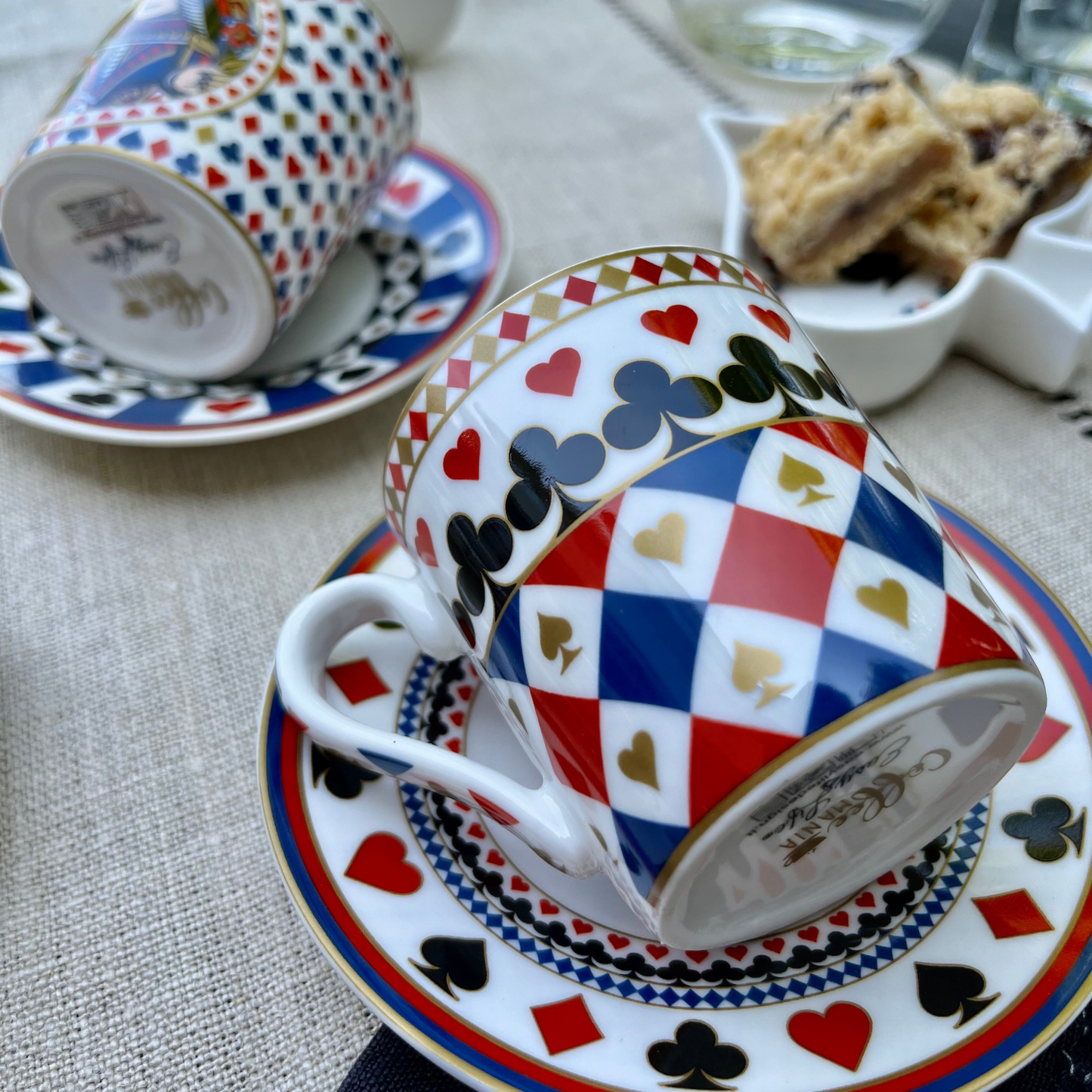 Casino Royale – 4 Tazas de Porcelana Italiana
