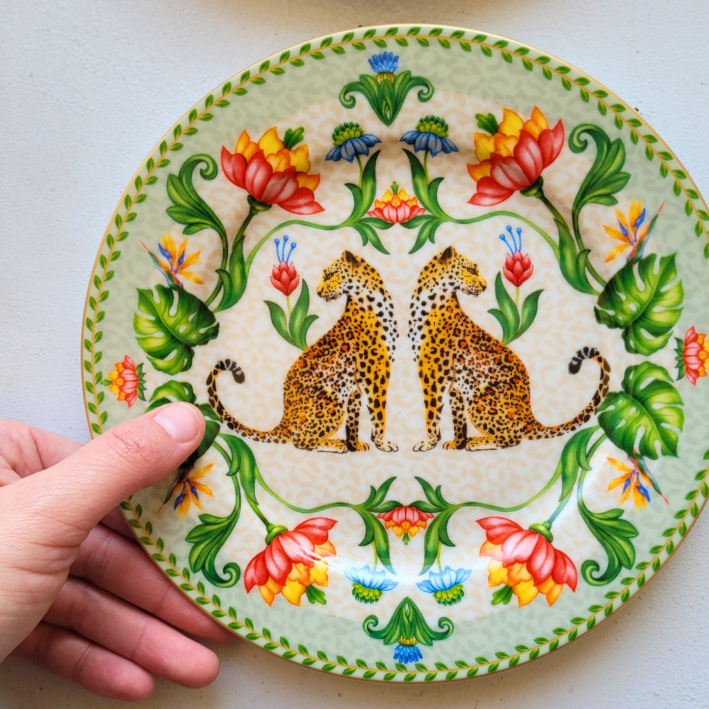 Platos Postre Jungle Vibes