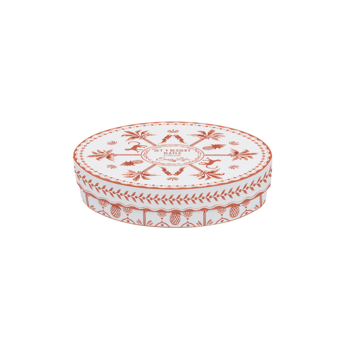 Platos Postre Exotic Vibes Tangerine