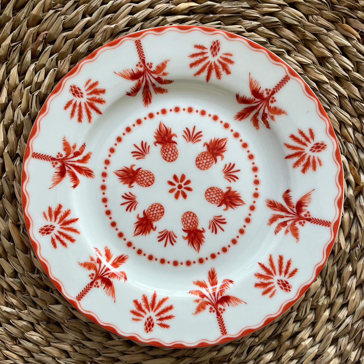 Platos Postre Exotic Vibes Tangerine