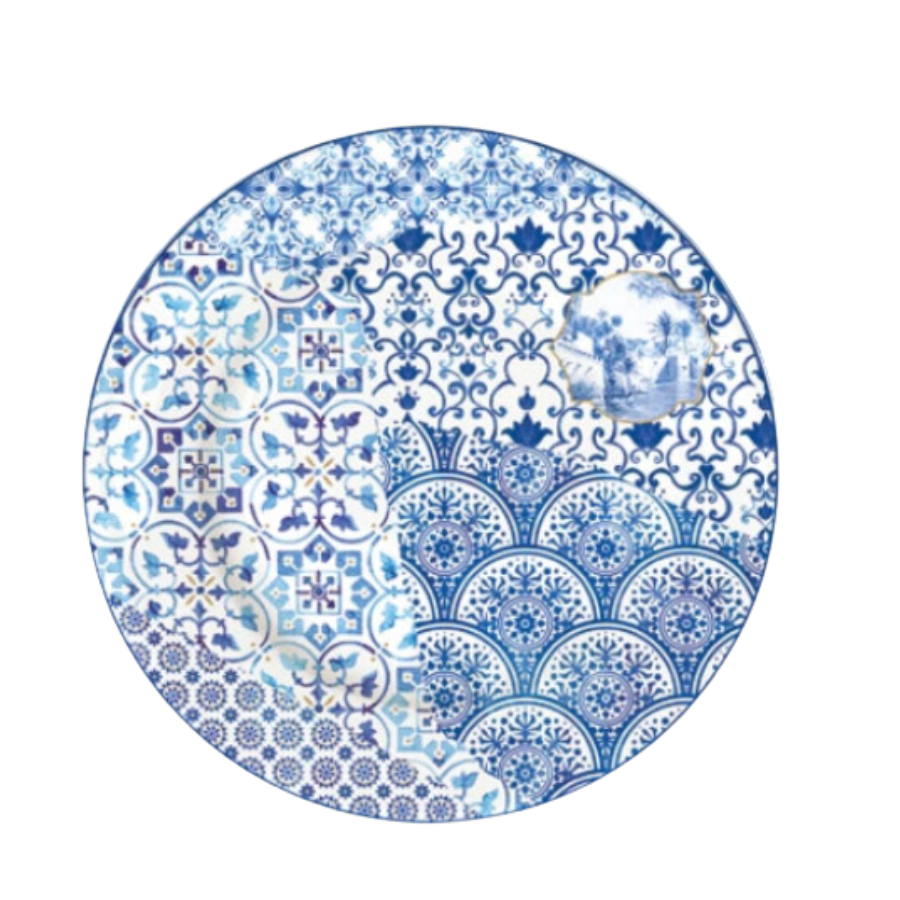 Plato Postre Indigo