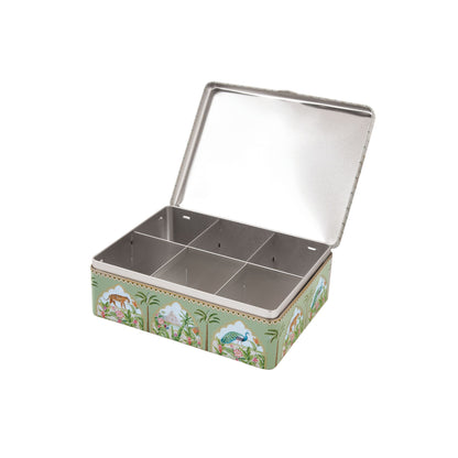 Caja Té Paradis Sauvage Verde Agua