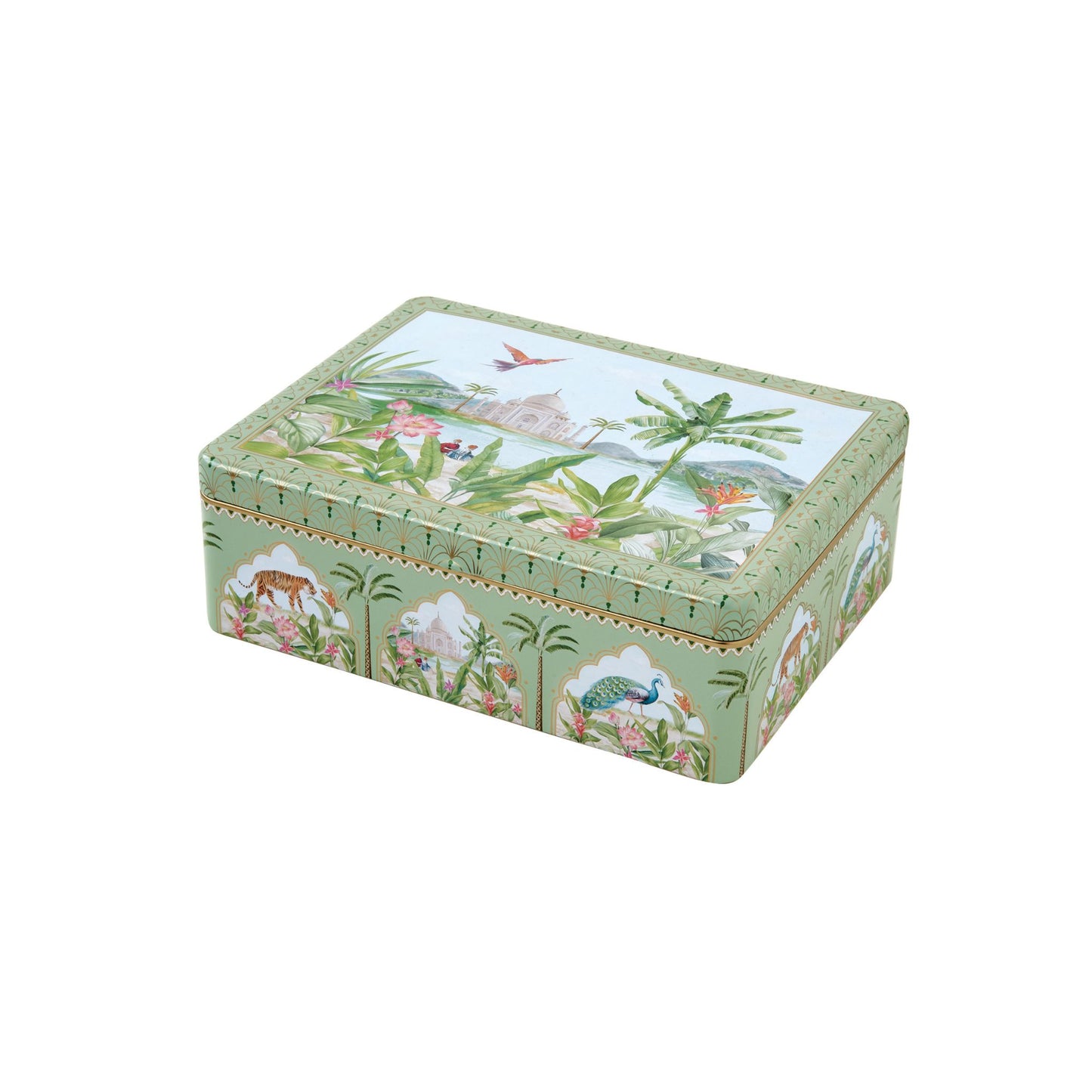 Caja Té Paradis Sauvage Verde Agua