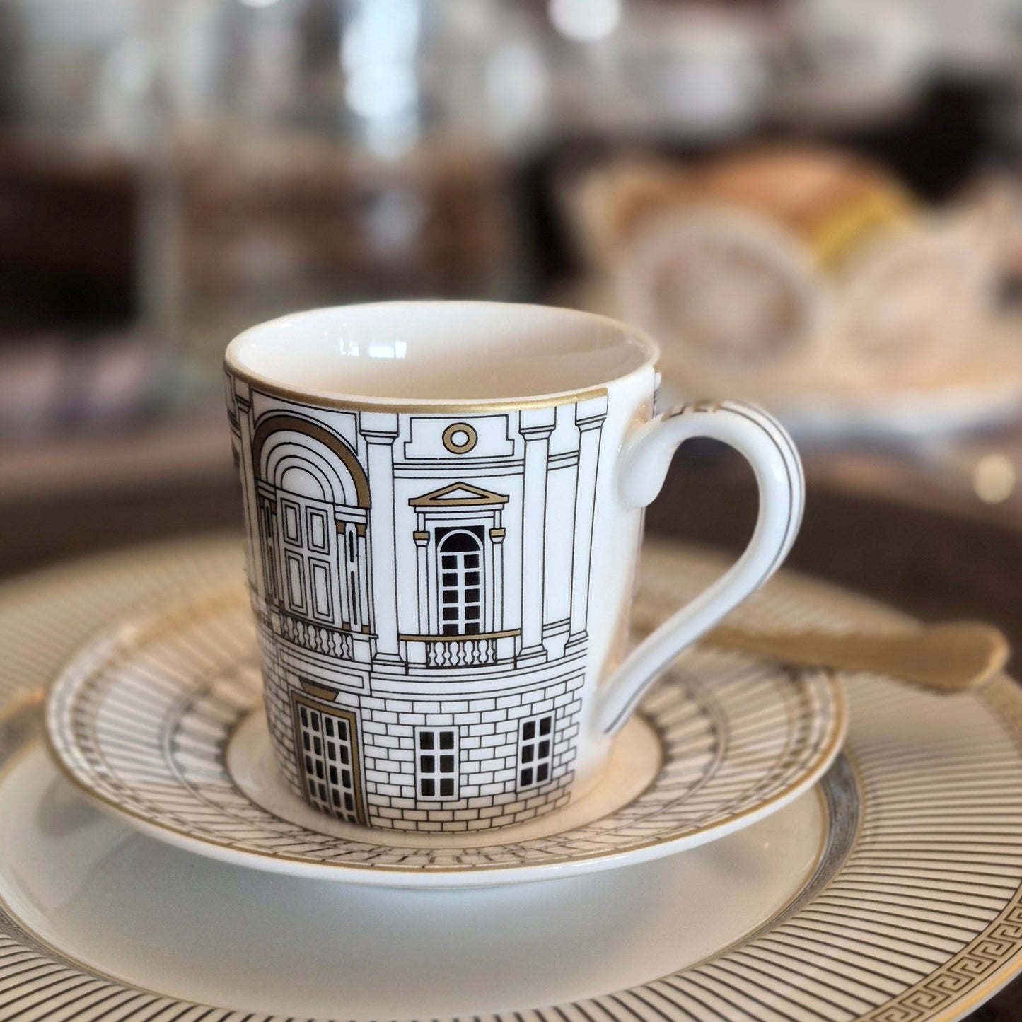 Set Palazzo – 6 Tazas de Porcelana Italiana
