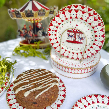 Platos Postre Christmas Wonderland