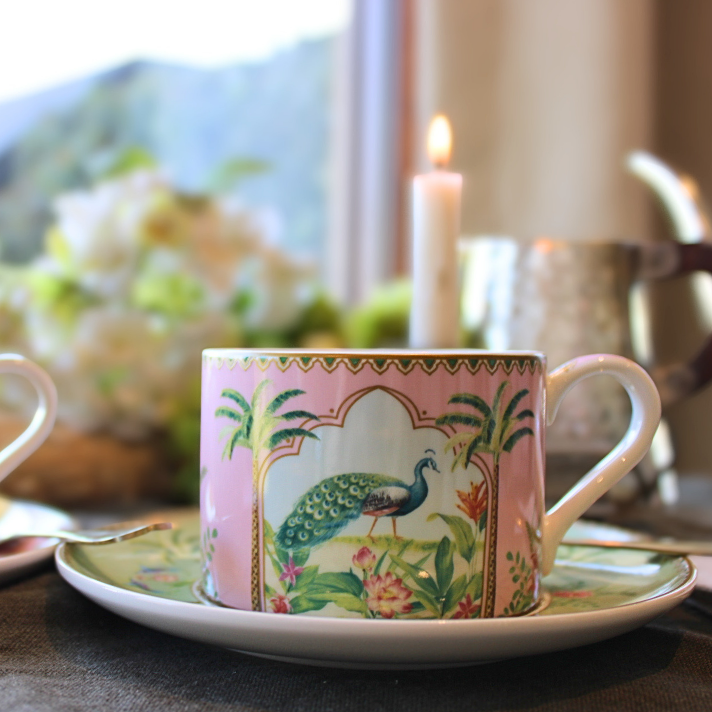 Set Paradis Sauvage – 2 Tazas de Porcelana Italiana