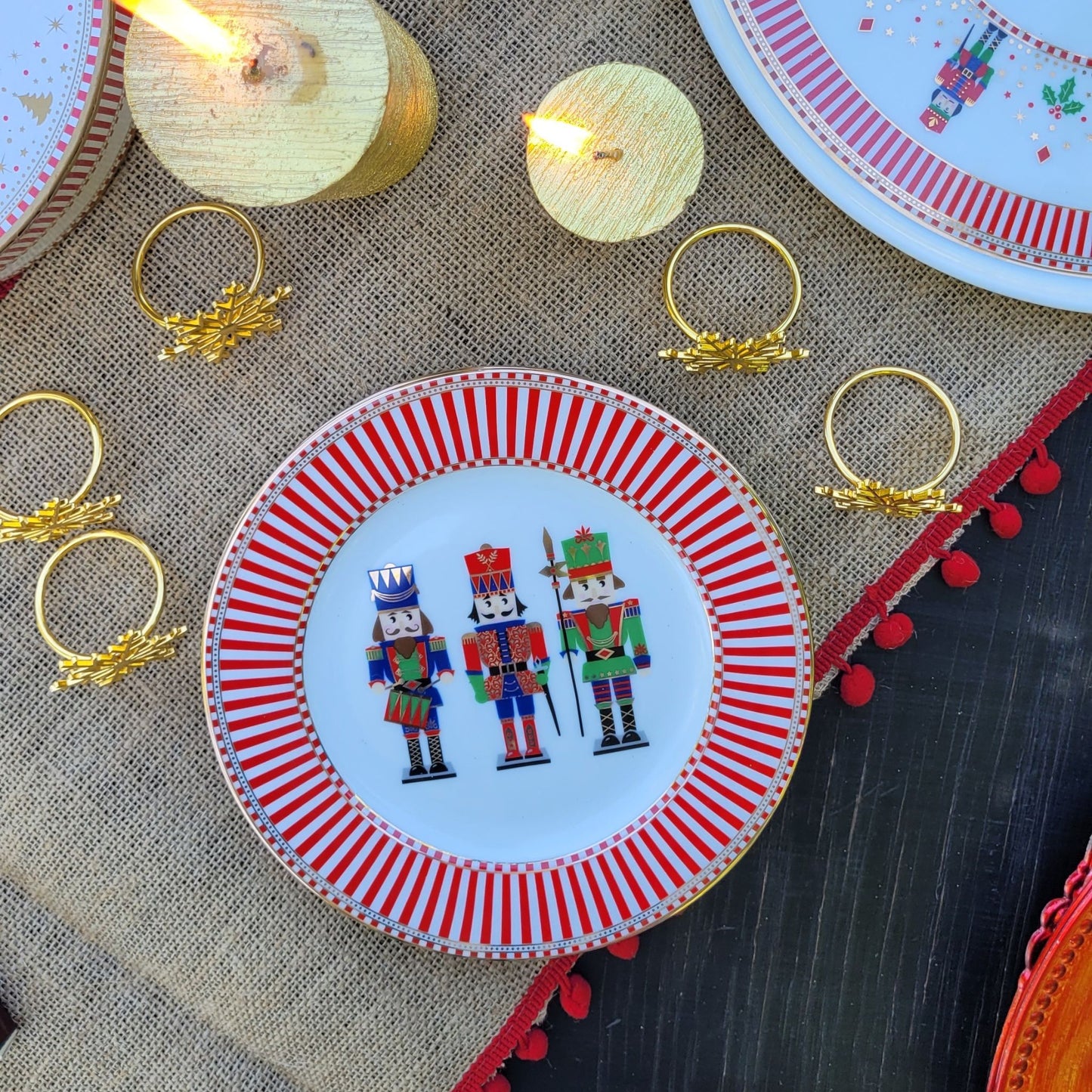 Platos Postre Nutcracker