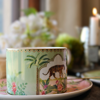 Set Paradis Sauvage – 2 Tazas de Porcelana Italiana