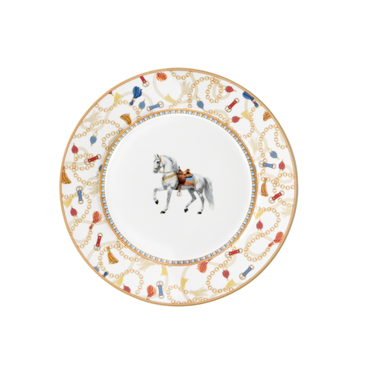 Plato Postre Cheval Claro