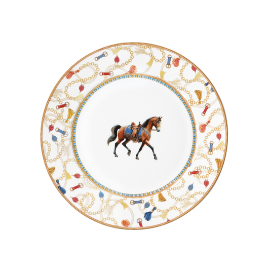 Plato Postre Cheval Oscuro