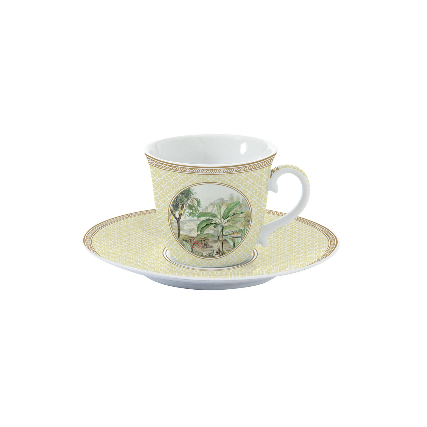 Set Ceylon  – 1 Taza de Té de Porcelana Italiana