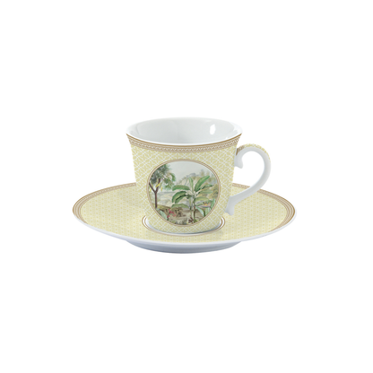 Set Ceylon  – 1 Taza de Té de Porcelana Italiana