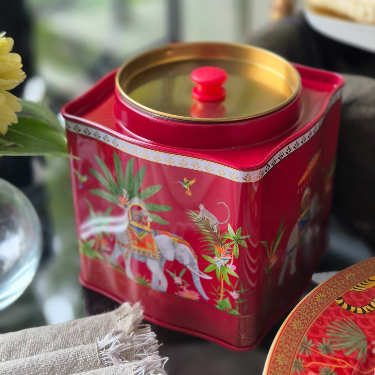 Caja Té Marajah Rojo