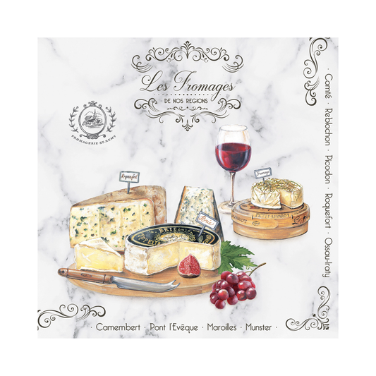 Servilletas de papel Fromage -  20 unidades