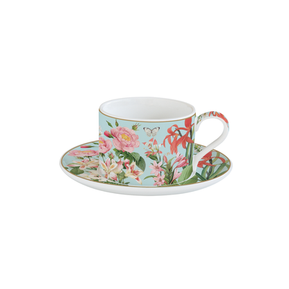 Set Botanic Garden  – 1 Taza de Té Porcelana Italiana
