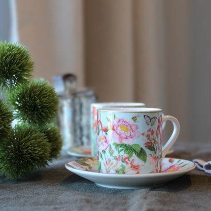 Set Botanic Garden  – 2 Tazas Porcelana Italiana