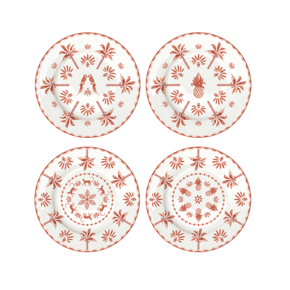 Platos Postre Exotic Vibes Tangerine