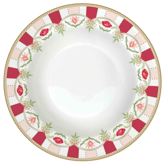 Plato hondo Flowery