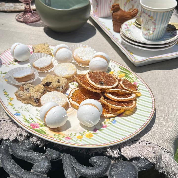 Fuente Ovalada Easter - 21x32 centímetros