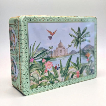 Caja Té Paradis Sauvage Verde Agua