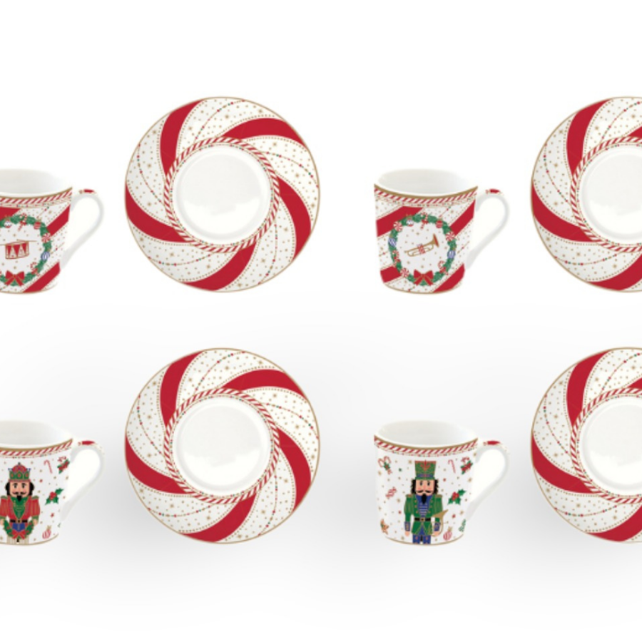 Tazas Nutcracker Twist