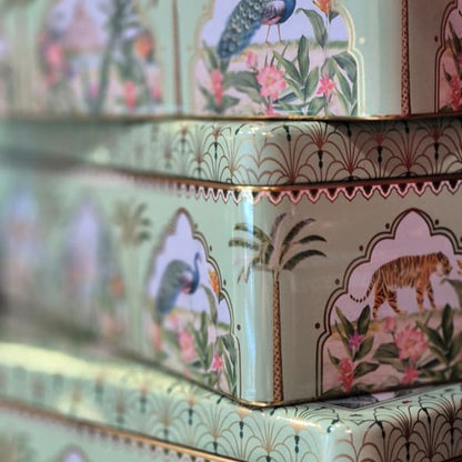 Caja Té Paradis Sauvage Verde Agua