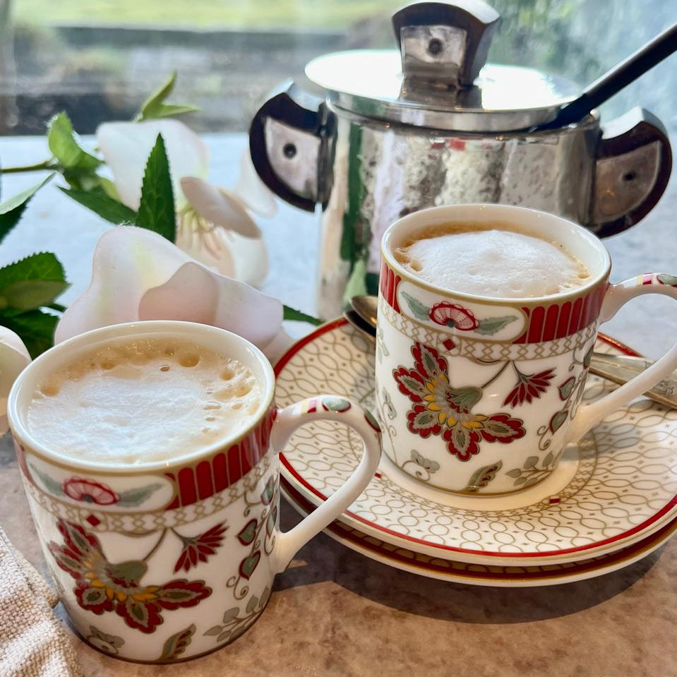 Set Kashmir – 2 Tazas Porcelana Italiana
